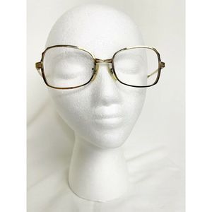 1960s Vtg Art Craft Gold Eyeglass Frames 130/52/20
